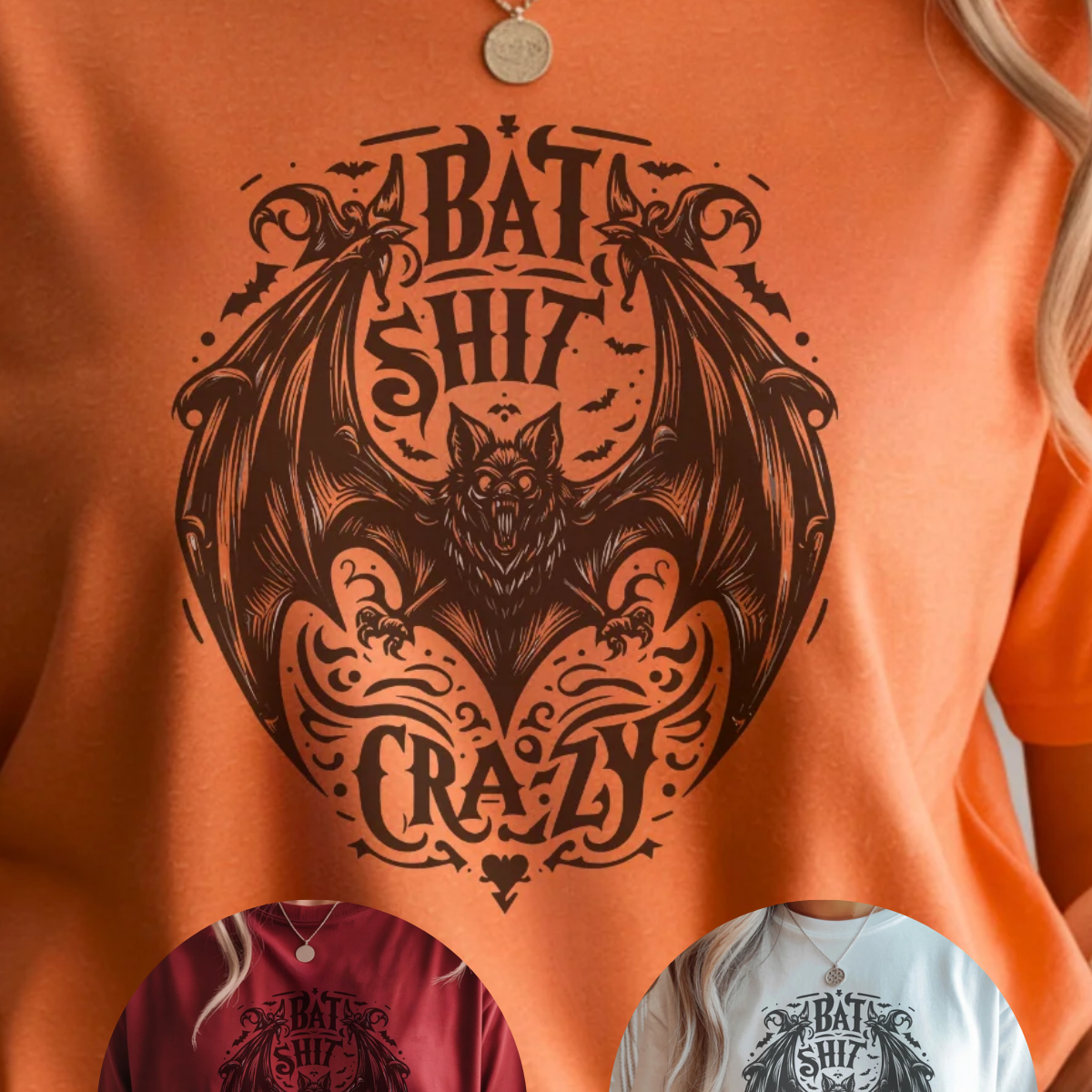 Bat Shiz Crazy Graphic Tee – Weekend Vibes Apparel