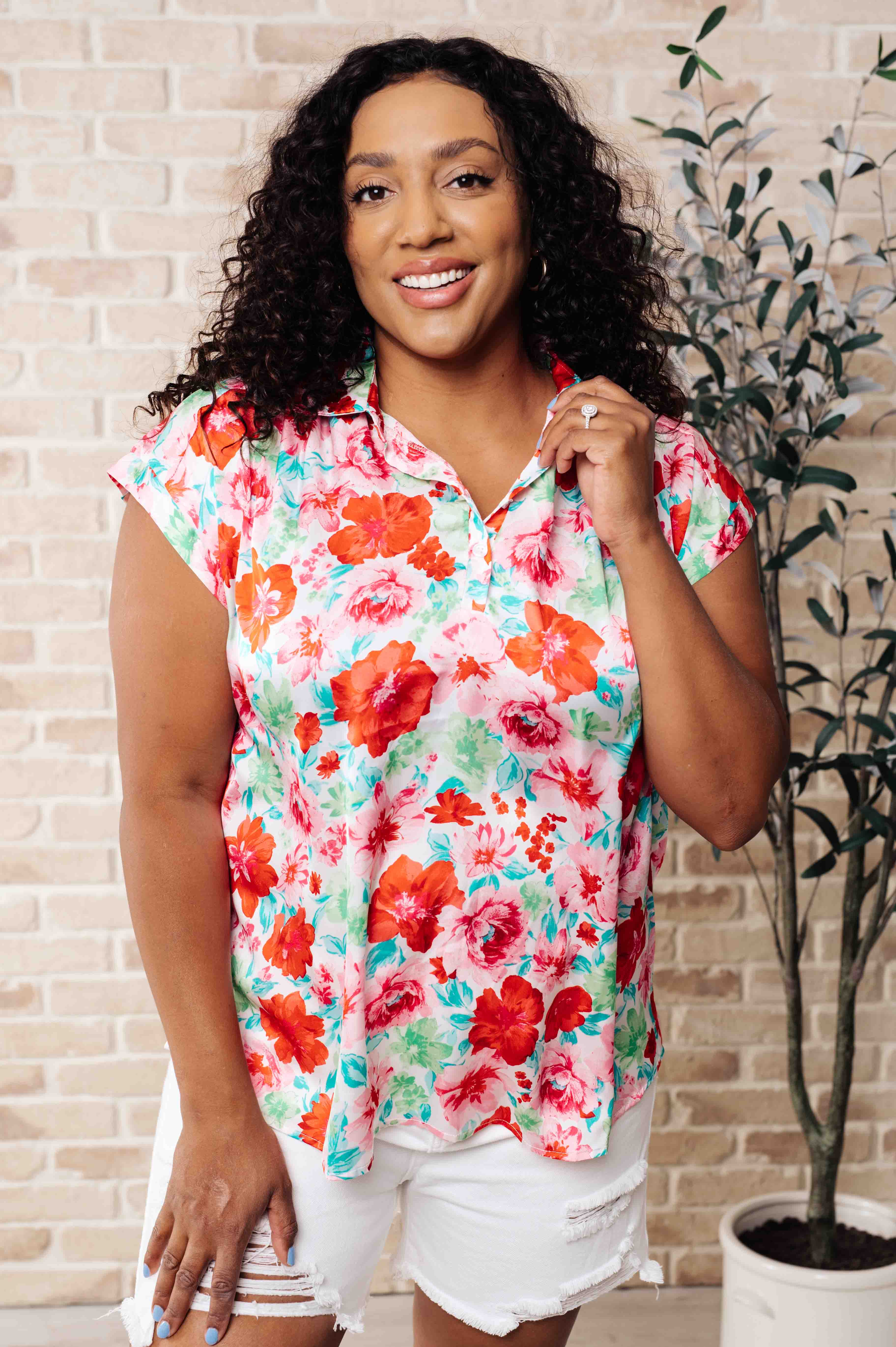 I Melt With You Collared Blouse by Emily Wonder on Krychele