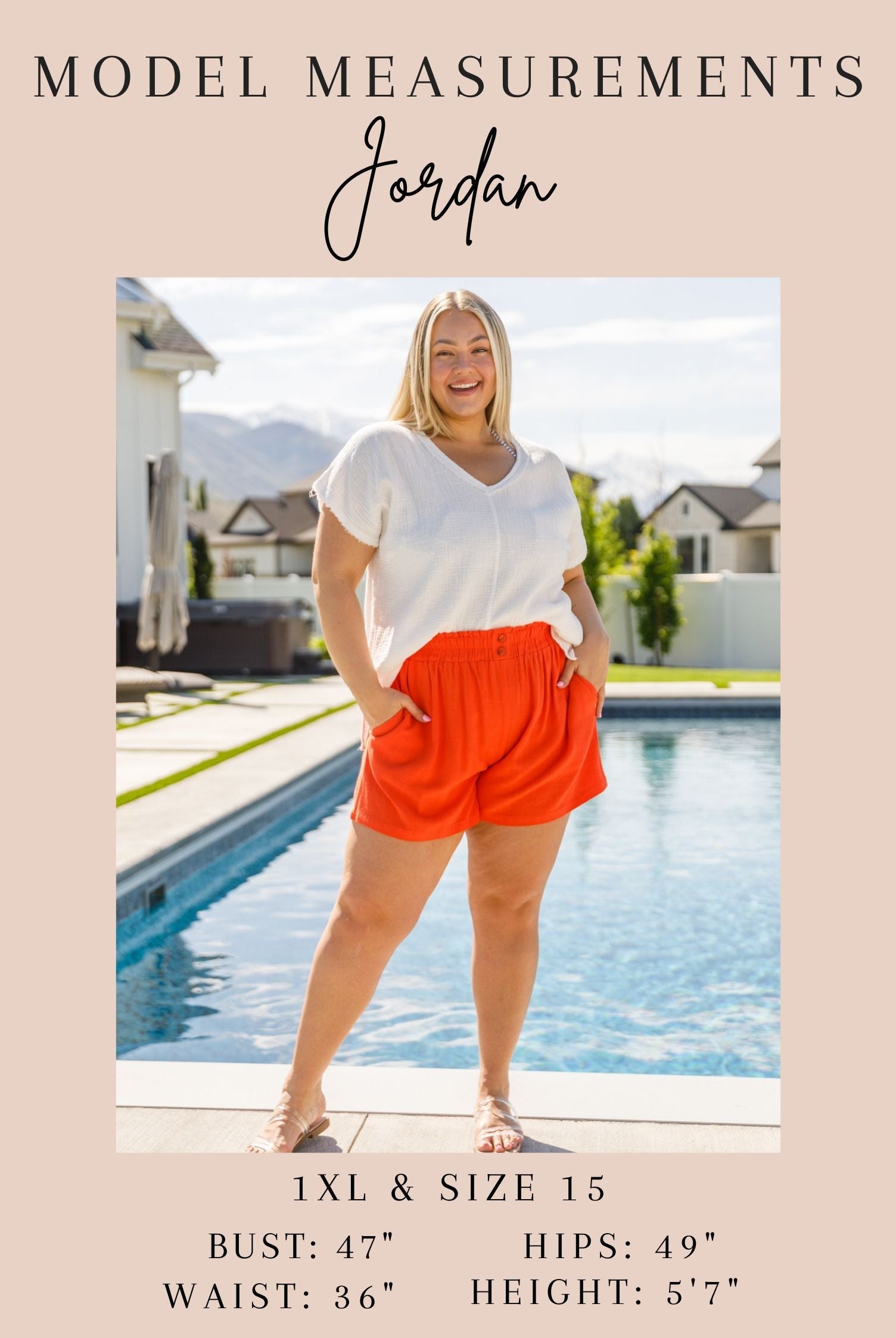 Model card for Jordan wears a 1XL