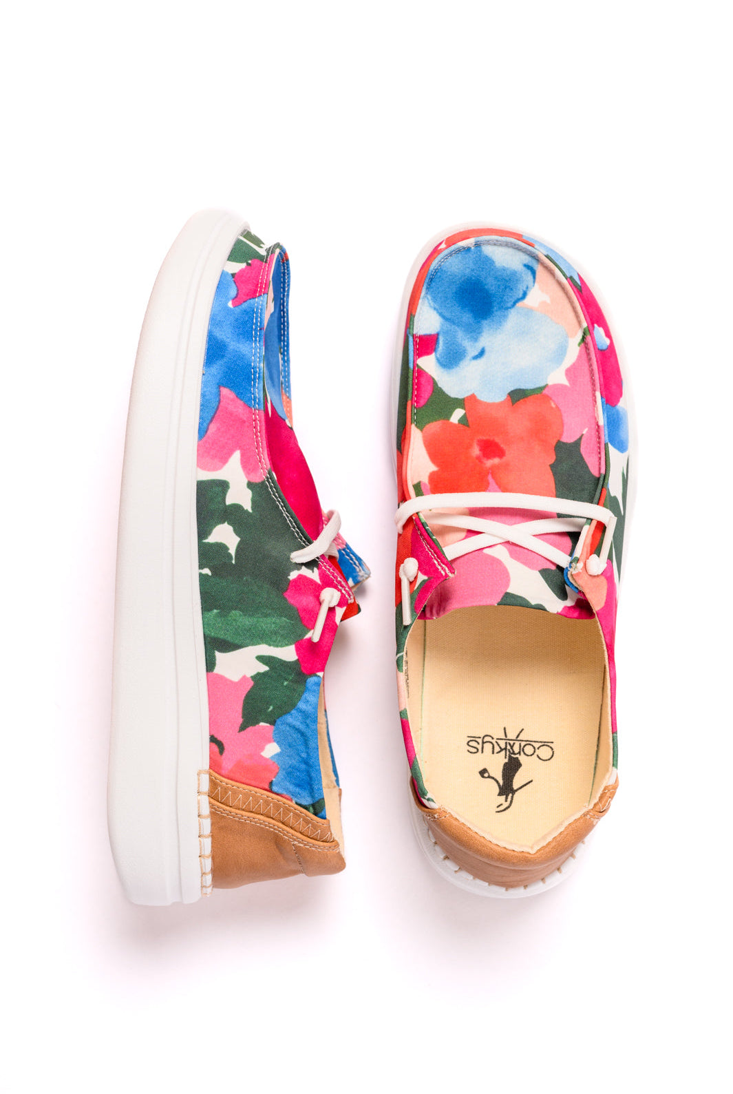 Corky’s Footwear - Kayak 2 Shoes in Floral side view
