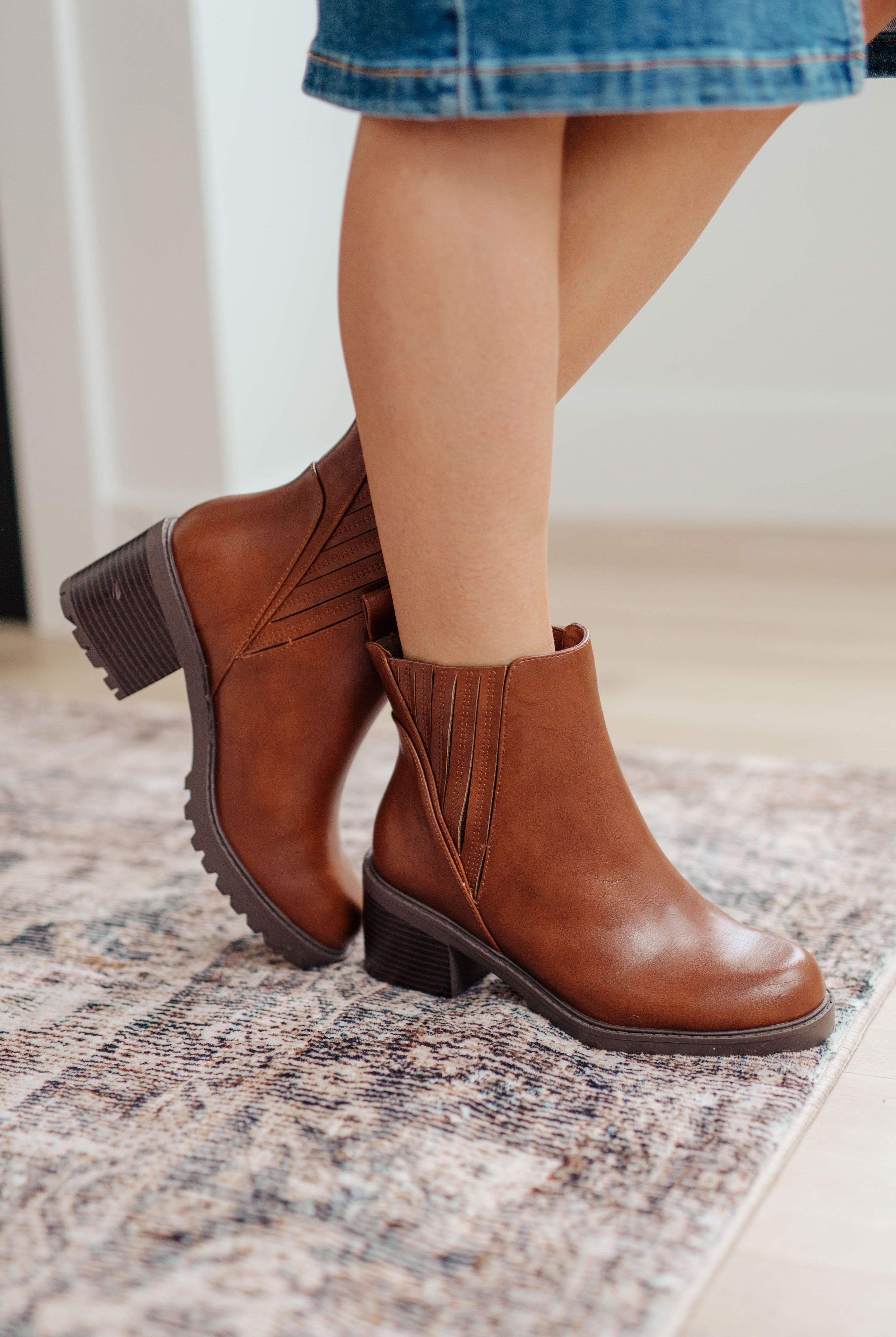 Photo of Brown Lug Sole Boots