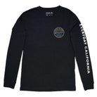 Cabrillo Men's Everyday California Long Sleeve Tee Shirt (flat lay front)
