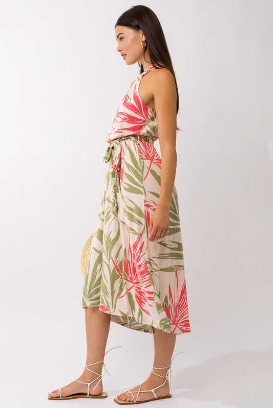 Gilli Tropical Resort Dress (full view side profile)