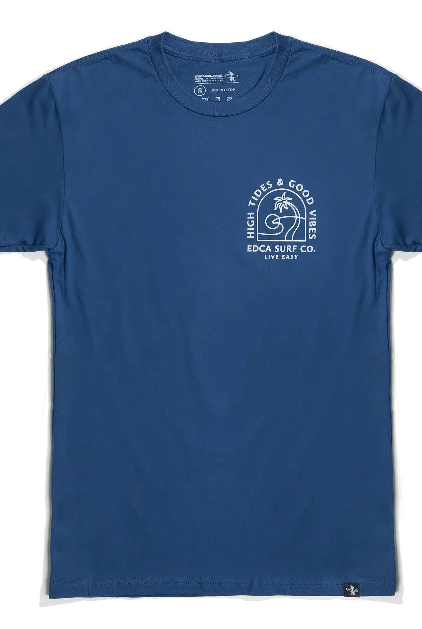 Everyday California Men's Graphic Tee Shirt (front logo detail)