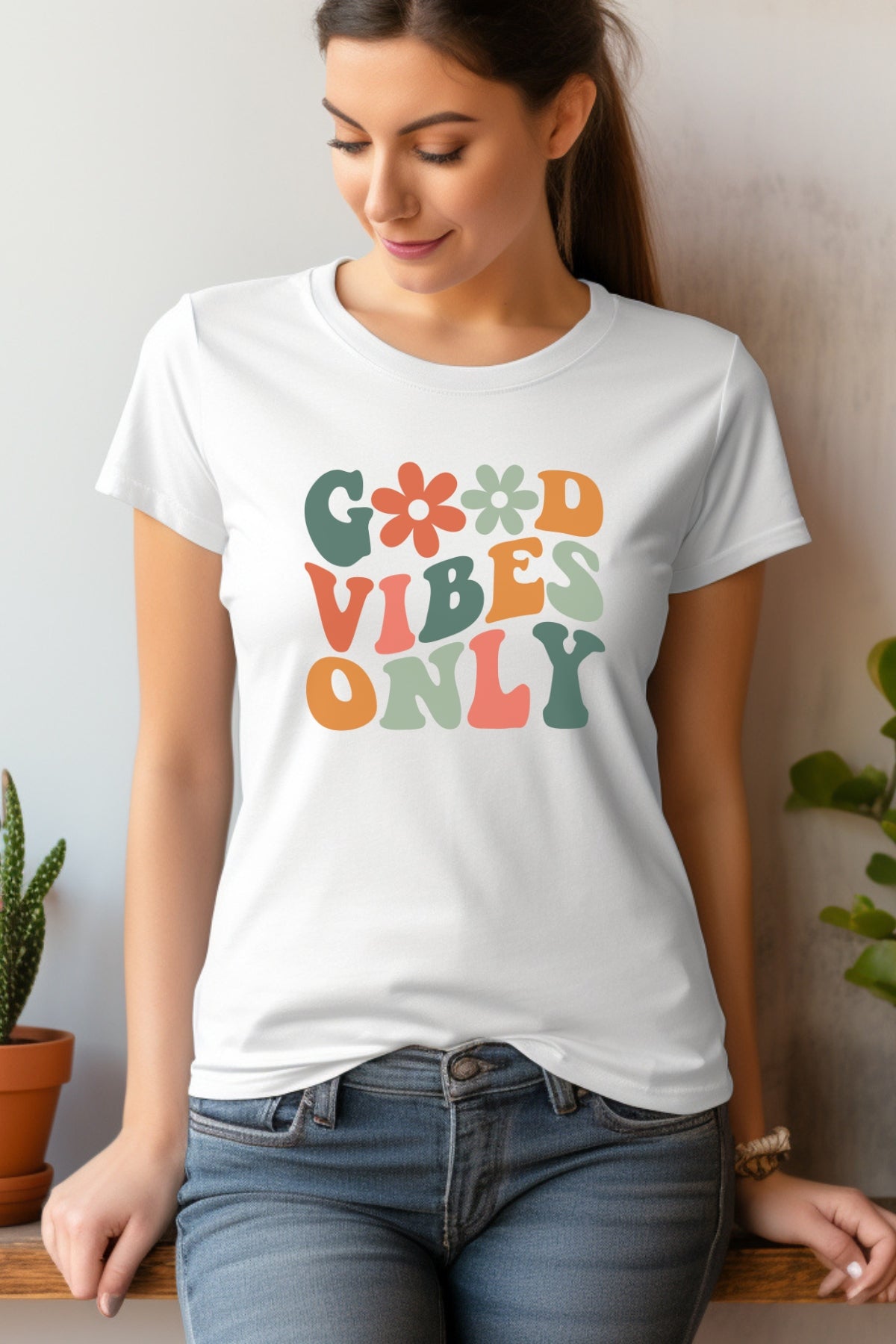Free Bird colorful Graphic Tee on mineral washed Tee