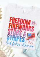 Freedom & Fireworks Bella Canvas T-Shirt