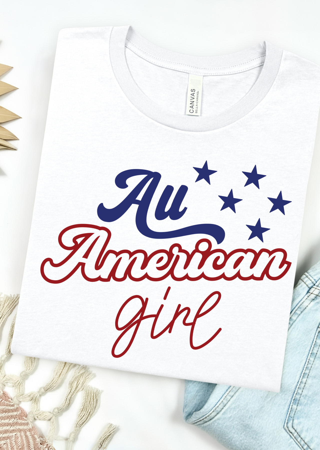 All American Girl Bella Canvas T-Shirt