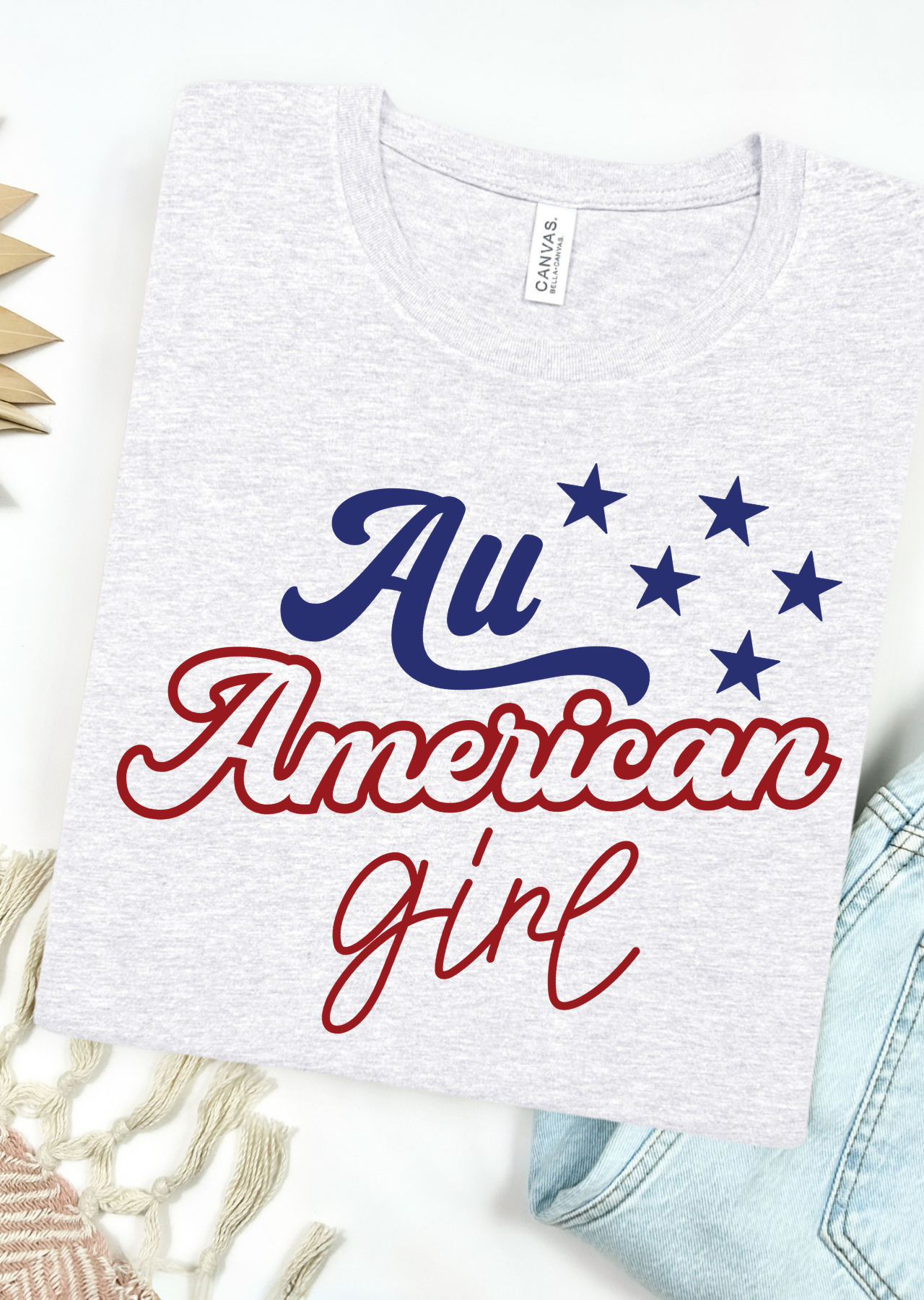 All American Girl Bella Canvas T-Shirt