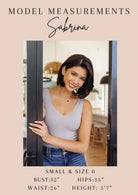 Model card for Sabrina size small 