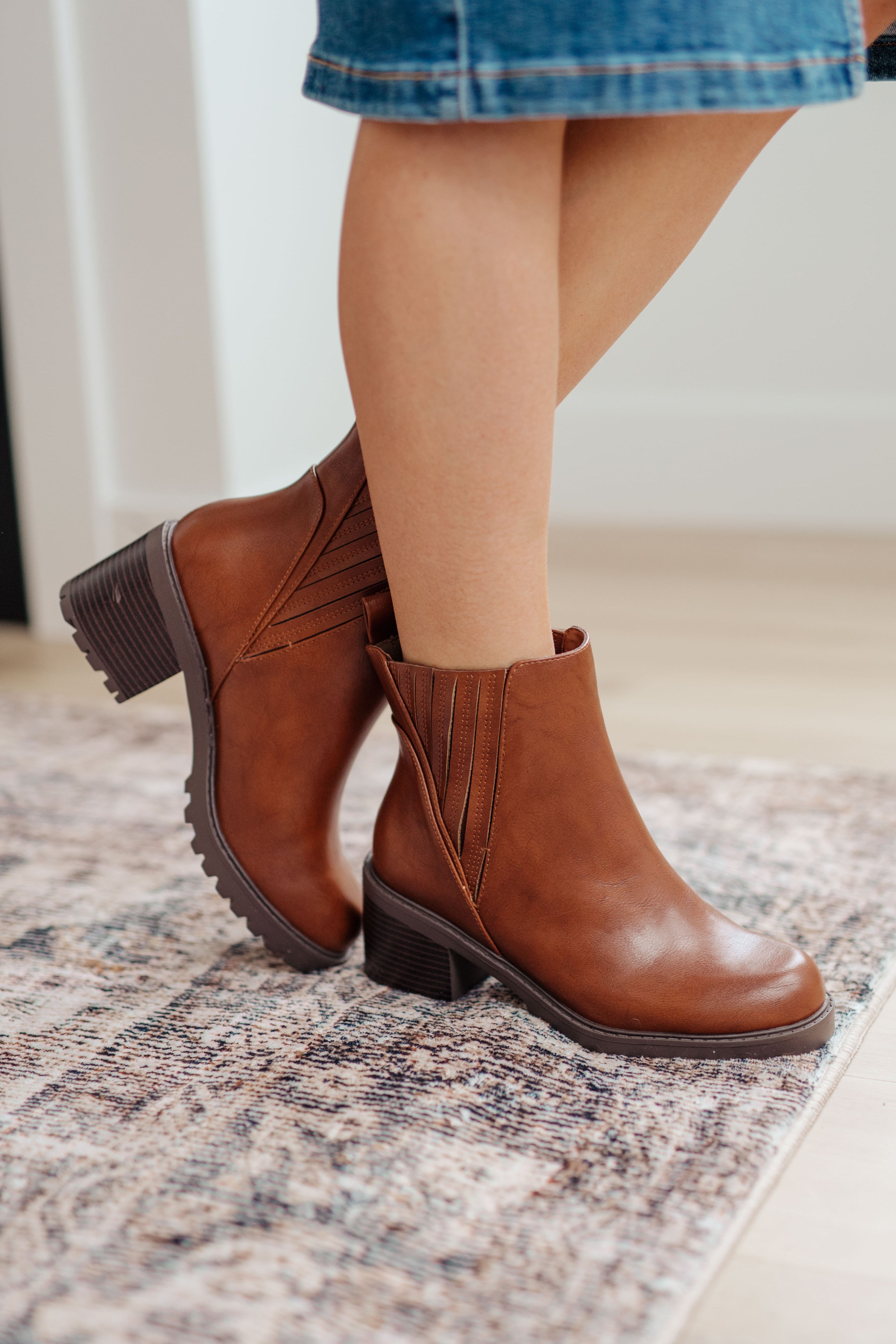 Photo of Brown Lug Sole Boots