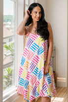 Color patterns of Sunsine Strokes Dress