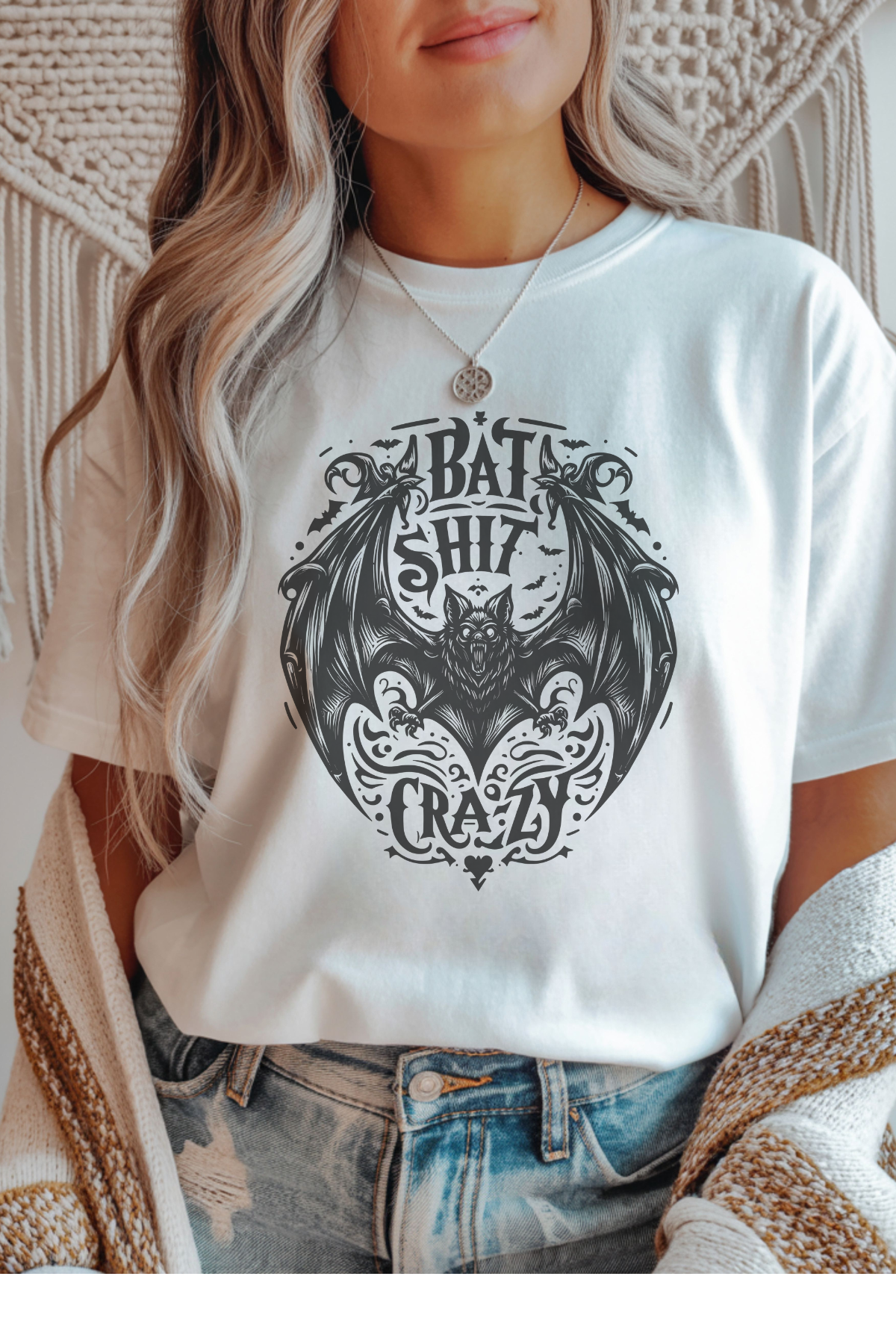 Bat Shiz Crazy Graphic Tee – Weekend Vibes Apparel