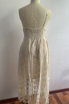 Persephone Gorgeous Boho Lace Maxi Dress (lace bodice)